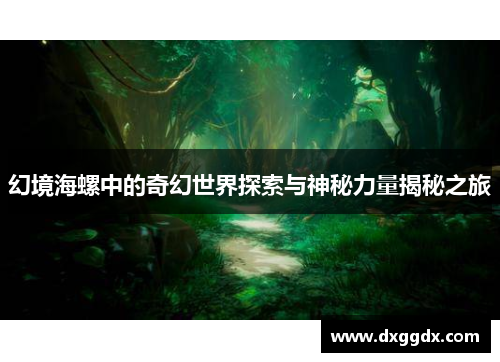 幻境海螺中的奇幻世界探索与神秘力量揭秘之旅